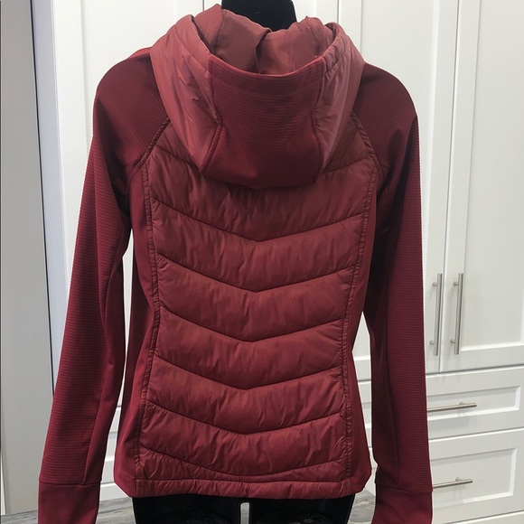 Reitmans Active Burgundy Hooded Lightweight Jacket – Women’s XS - Picture 6 of 9